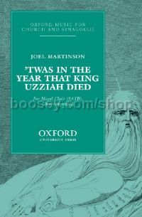 Twas in the year that King Uzziah died (vocal score)