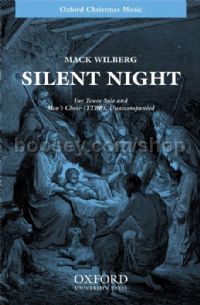 Silent night (Vocal score) Tenor soloist & TTBB choir unaccompanied