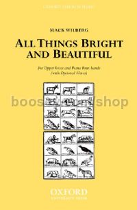 All Things Bright And Beautiful Sa piano duet