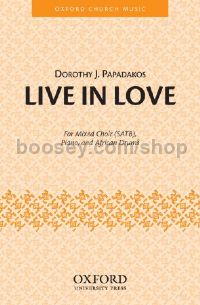 Live in Love (vocal score)