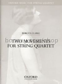 Two movements for string quartet (Score and parts)