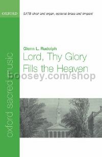 Lord thy glory fills the heaven (vocal score)