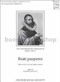 Beati pauperes for SATTB & organ continuo