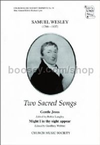 Two Sacred Songs (vocal score)