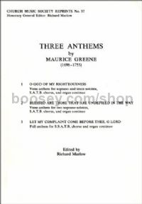 Three Anthems (vocal score)