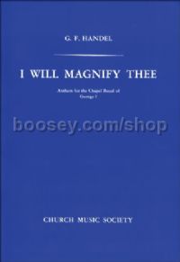 I will magnify Thee (vocal score)
