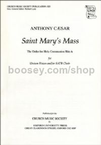 Saint Mary's Mass SATB CMSO23
