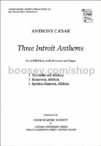 Three Introit Anthems (vocal score)