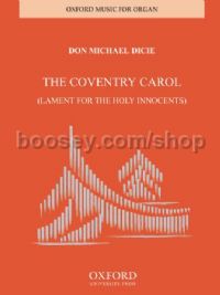 Coventry Carol - Organ