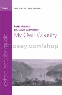 My Own Country for unison voices, piano & cello (vocal score)