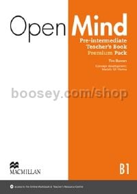 Open Mind Pre-intermediate Teacher's Book Premium Pack (B1)