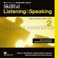 Skillful Level 2 Listening & Speaking Digital Student's Book Pack (B1)