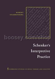 Schenker's Interpretive Practice (paperback)