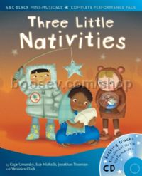 Three Little Nativities (Book & CD)