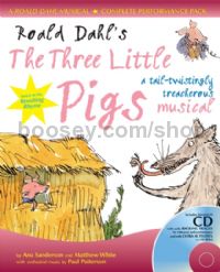 Roald Dahl's Three Little Pigs (Book & CD)