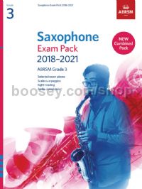 Saxophone Exam Pack 2018–2021, ABRSM Grade 3