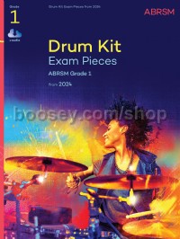 Drum Kit Exam Pieces, Grade 1, from 2024