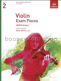 Violin Exam Pieces 2016–2019, ABRSM Grade 2, Score & Part