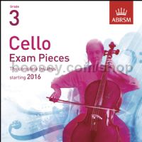 Cello Exam Pieces 2016 (CD only), ABRSM Grade 3