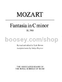 Fantasia in C minor K. 396