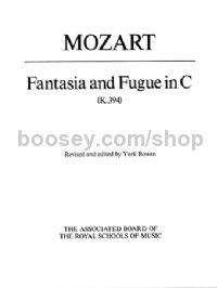 Fantasia & Fugue C K394 Piano