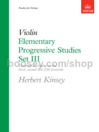 Elementary Progressive Studies, Set III
