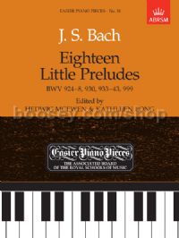 Eighteen Little Preludes for piano