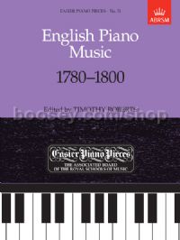 English Piano Music, 1780-1800