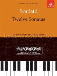 12 Sonatas for piano solo