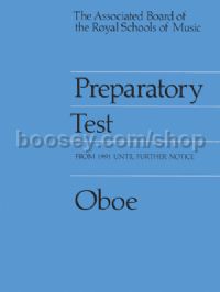 Preparatory Test for Oboe