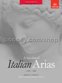 A Selection of Italian Arias 1600-1800, Volume II (High Voice)