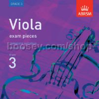 Viola Exam Pieces 2008-2016 CD, ABRSM Grade 3