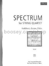 Spectrum for String Quartet, Score