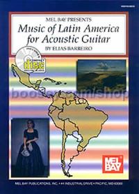 Music of Latin America For Acoustic guitar (Book & CD) 