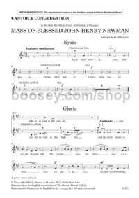 Mass of Blessed John Henry Newman (SATB)