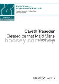 Blessed be that Maid Marie (SATB with divisi a cappella) - Digital Sheet Music