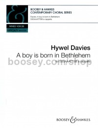 A boy is born in Bethlehem (SATB with divisi a cappella) - Digital Sheet Music