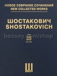 Festive Overture and Overture on Russian and Kirghiz Folk Songs (New Collected Works Vol. 35)