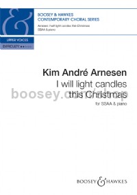 I will light candles this Christmas (upper voices) - Digital Sheet Music