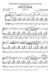 Nocturne op. 9 no. 2 (Transcribed for organ) - Digital Sheet Music