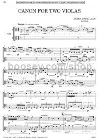 Canon for Two Violas (Digital Sheet Music Download)
