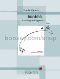 Rückblick (Clarient & Piano) - Digital Sheet Music