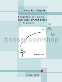 Compilation of 4 pieces from Wild Swans Suite (Piano trio) - Digital Sheet Music