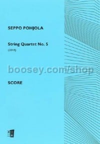 String Quartet No. 5 (Score & Parts)