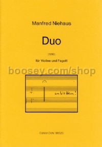 Duo - Violin & Bassoon (score)