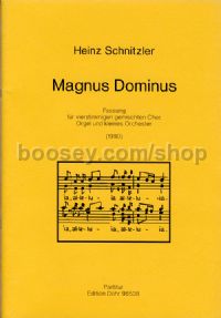 Magnus Dominus - Mixed Choir, Organ & Orchestra (score)