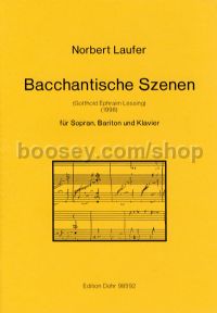 Bacchanalian scenes - Soprano, Baritone & Piano