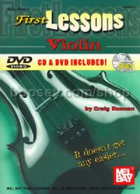 First Lessons Violin (Book & CD/DVD)