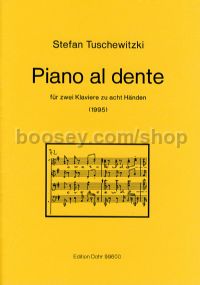 Piano al dente - Piano 4 Hands (score)