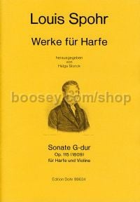 Sonata in G major op. 115 - Harp & Violin